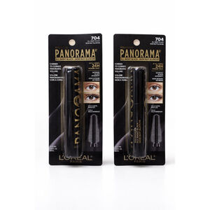 L’Oréal Panorama Mascara Bundle of 2 All Night Black 704 New Sealed